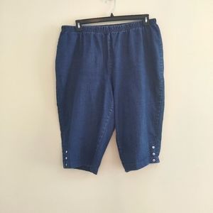 3 pairs Women's Plus Size Capris